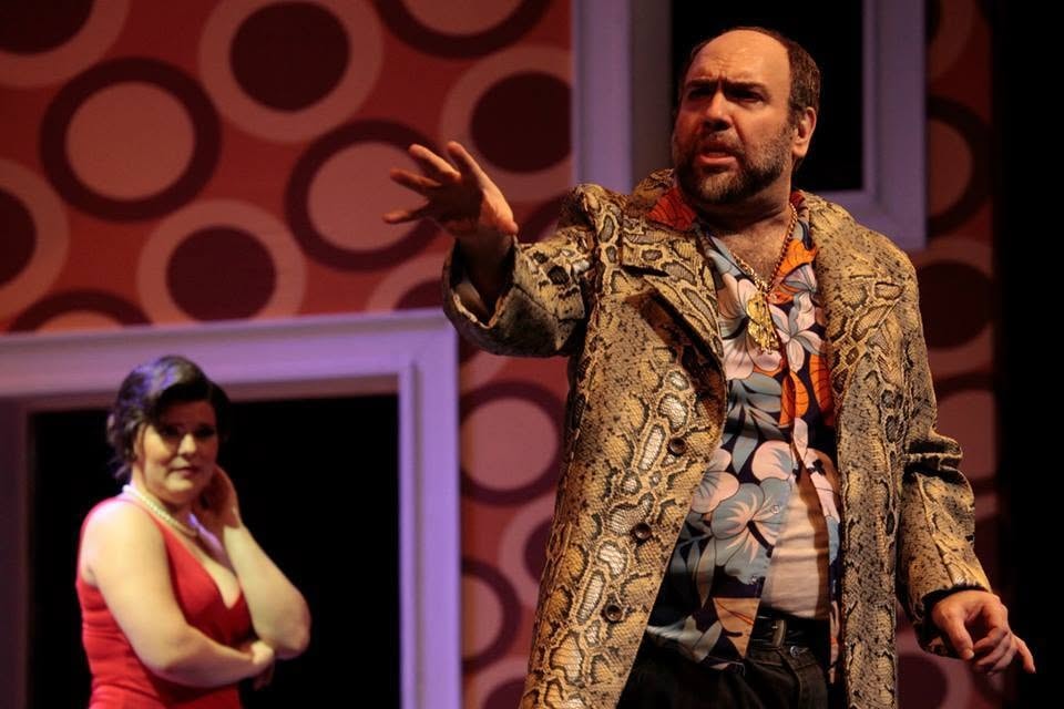 Jason Budd as Falstaff, São Paulo, Brazil